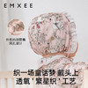 【母婴服配】嫚熙婴童帽子宝宝新生儿天丝羊毛棉春秋保暖胎帽婴儿抗菌花边胎帽 商品缩略图5