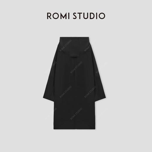 ROMI STUDIO“棕标甄选” 90白鹅绒高克重立领连帽羽绒服 434MS002 商品图1