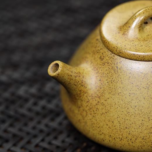 【青山特惠】宜兴 原矿高温段泥 子冶石瓢 全手工紫砂壶 .230cc 方勤平【国工】 商品图5