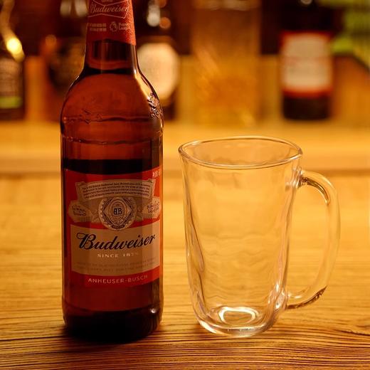 aderia日本进口啤酒杯日式无铅玻璃杯家用创意大容量精酿石冢硝子折纹啤酒杯380cc 商品图1