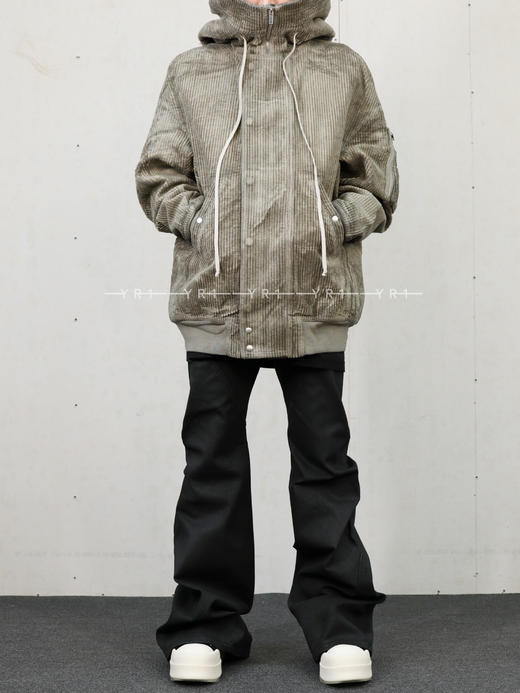 Rick Owens Drkshdw | 灯芯绒轰炸机外套 商品图4