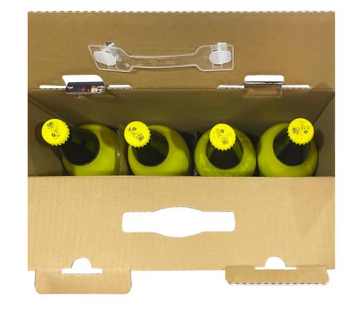 泸州老窖百调精酿啤酒 全麦酿造 980mL*4瓶 商品图4