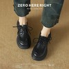 ZHR则则真皮时尚经典英伦单鞋女2024新款轻便耐穿百搭显高小皮鞋 商品缩略图8