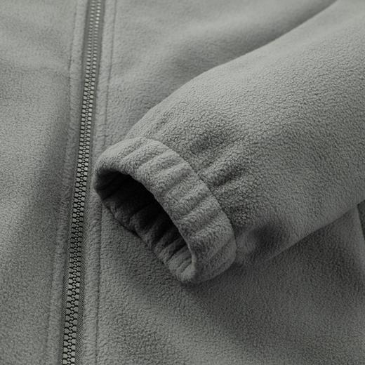 【抓绒衣】【新款DZP】大依优型大码男装立领夹克抓绒衣加肥加大休闲夹克胖子宽松外套上衣 商品图8