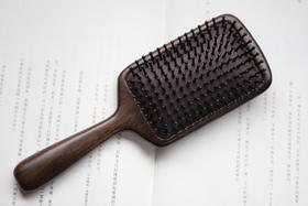 米马特别定制  保护头皮防静电！天然黑檀木气囊梳  可以用一辈子的气囊梳！