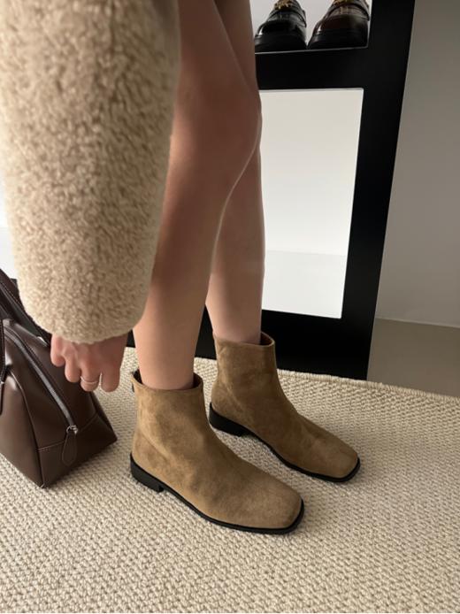 🔥 🔥 【韩系复古方头美拉德瘦瘦小短靴521】🌺穿上秒变韩系oni的🆕瘦瘦靴来咯｜🌈秋冬自带氛围感韩系🍸美拉德风妥妥get!! 💦 -谁穿都秒变韩剧女主👧 商品图3