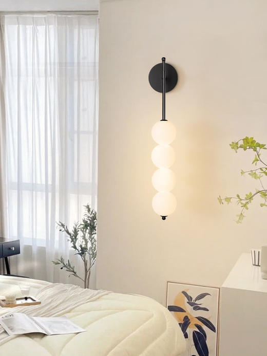 装饰灯创意壁灯床头沙发卧室设计师葫芦背景墙壁灯灯网红客厅氛围 商品图1