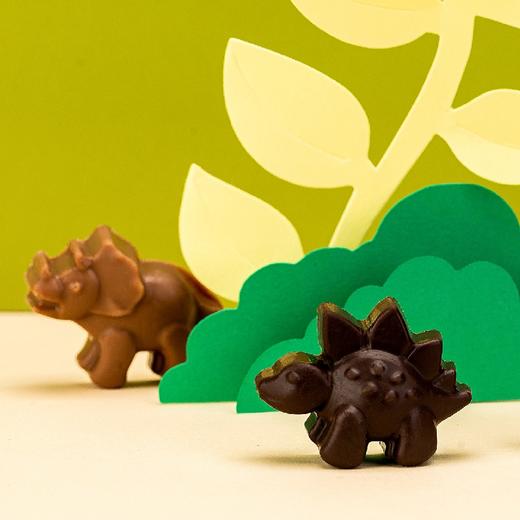 巧克巧蔻 卡通恐龙巧克力礼盒 60g 商品图7