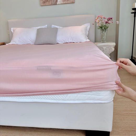 A类云柔单床笠牛奶针织棉床笠棕垫套罩子360度防滑床垫加高保护套_ym 商品图8