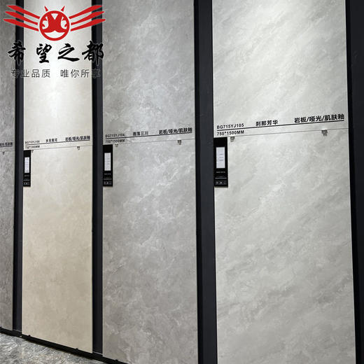 瓷砖 肌肤工厂釉肤批发微素色瓷砖佛山赤贫水泥风感侘寂风 商品图2