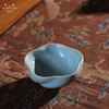 问鼎汝瓷收藏款传统天青玫瑰杯 商品缩略图1