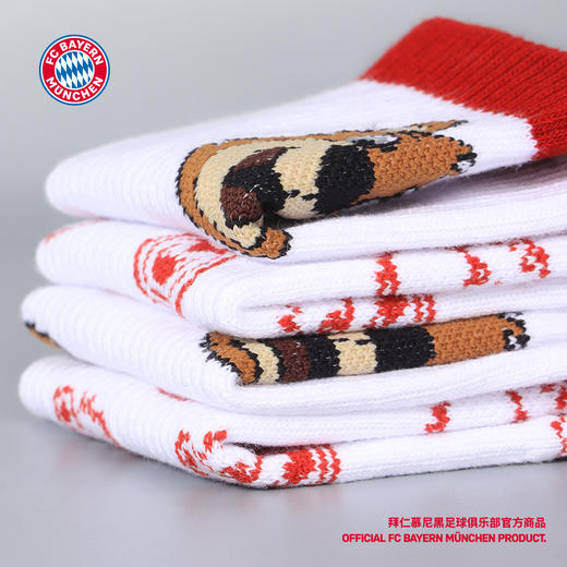 【官方正版】拜仁慕尼黑足球俱乐部 | Berni伯尼熊休闲袜 商品图2