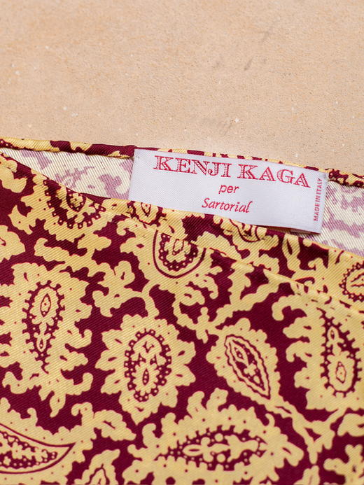 Kenji Kaga 口袋巾 商品图1