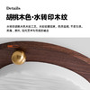 护眼复古卧室纹书房灯光谱侘寂风餐厅吸顶灯卧灯满天星胡桃木次全 商品缩略图3