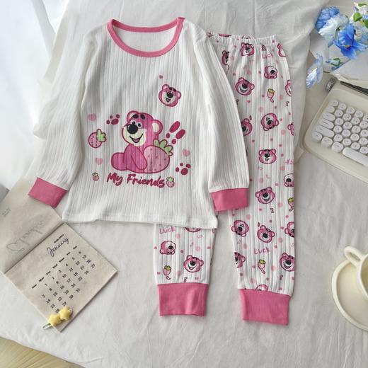 心选丨秋冬新款【双层呼吸棉家居服套装】儿童卡通纯棉睡衣 长袖秋衣秋裤 商品图5