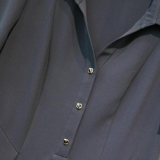 VIVIAN LIU薇薇安刘TB2424101春女装新款合体V领短袖连衣裙 商品图3