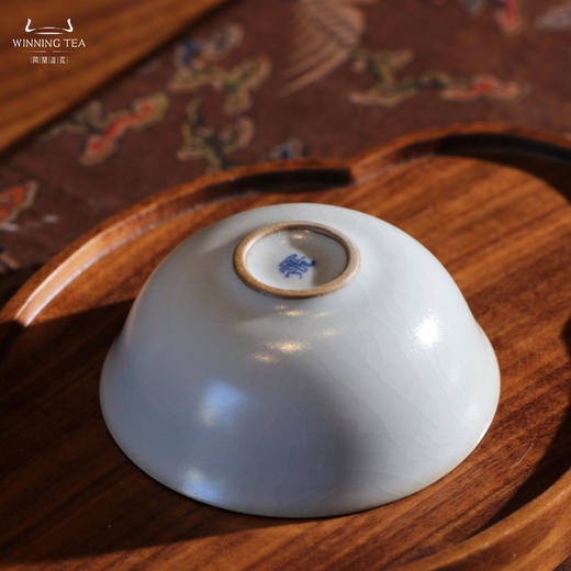 问鼎汝瓷收藏款月白如意杯（缺货） 商品图4