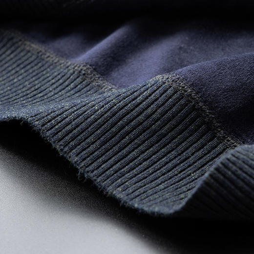 【加绒】【绵羊毛】【新款DDS】大依优型大码男装圆领毛衫线衣针织衫休闲加肥加大男士胖子大码内搭上衣毛衣 商品图10