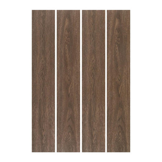 卧室客厅砖阳台色胡桃木木纹地砖实木深色全瓷仿北欧瓷砖200x1200 商品图4