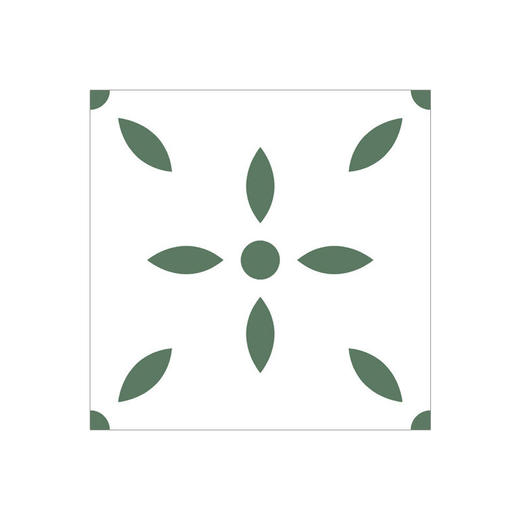 墙砖地砖花砖厕所厨房馥里复古卫生间300x900绿防滑瓷砖阳台法式 商品图4