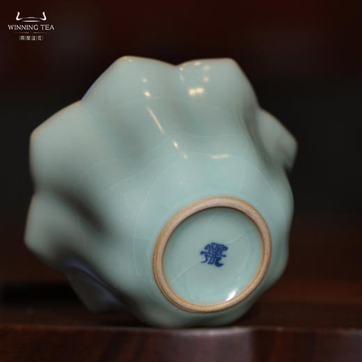问鼎汝瓷收藏款天青玉莲杯 商品图4