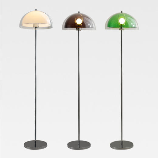 个性台灯客厅网红小红书跨境装饰卧室蘑菇中古亚克力落地灯台灯 商品图0