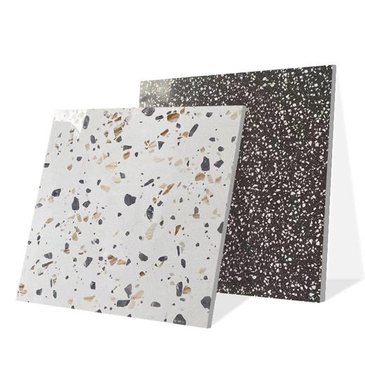 水磨石商铺800x800彩色法式耐磨亮光网红客厅瓷砖地板砖防滑通体 商品图4