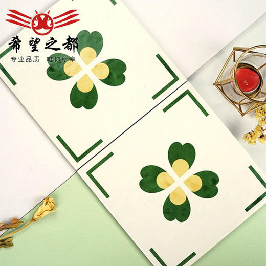 厨房厕所花砖墙砖摩洛哥卫生间小地砖绿浴室200瓷砖牛油果复古 商品图3