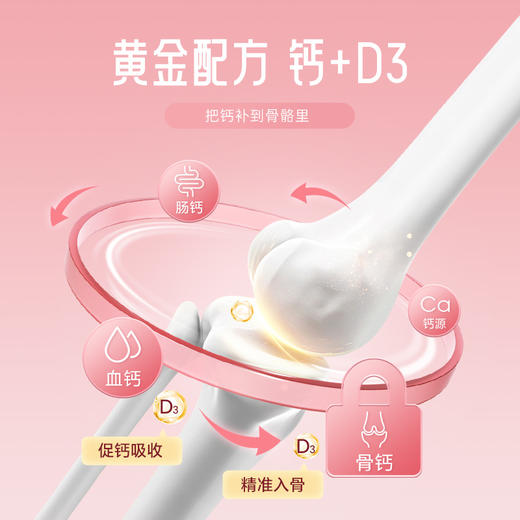 【不畏精选】Unichi钙D3小熊软糖60粒/瓶 补钙实力派（效期到27年7月） 商品图2
