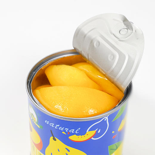 屈姑梨汁黄桃罐头312G*9 商品图5
