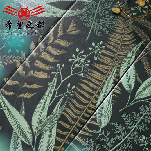 阳台植物花砖卫生间厕所摩登复古150x450浴室墙砖厨房网红瓷砖地 商品图3