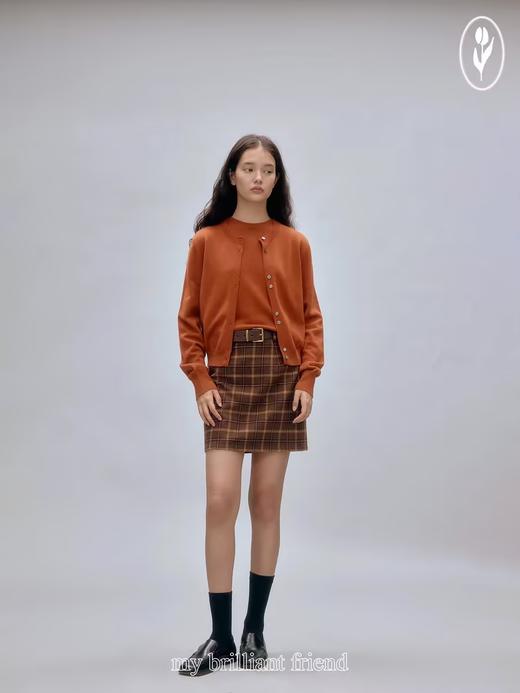 shyshystill/shy202408042/shy202408043/柔软全羊毛两件套小心机贝壳扣设计百搭吊带开衫 商品图1