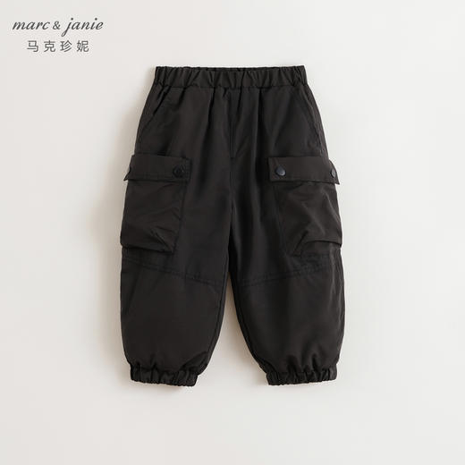 【加绒夹棉】马克珍妮男童山系户外工装裤儿童裤子冬装新款241333 商品图1