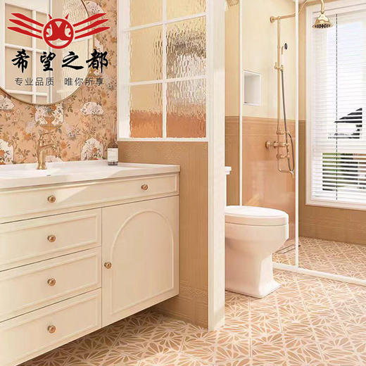 卫生间客厅地砖深红色300x1200mm瓷砖墙砖墙砖美拉德厨房复古法式 商品图3