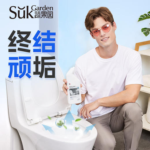 蔬果园阳光松木洁厕剂（强效去垢型）促销装 500g*3 商品图1