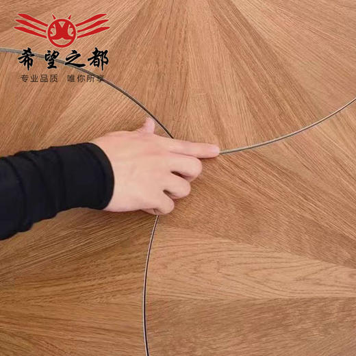 卧室瓷砖地板砖520x600mm天鹅绒异形餐厅木纹荷叶柔光客厅仿木 商品图2