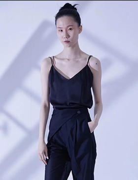 LANNERTERN女款短吊带背心