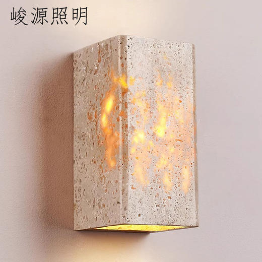 石黄洞壁灯户外创意室外民宿壁灯玄关庭院家用花园过道别墅壁灯 商品图1
