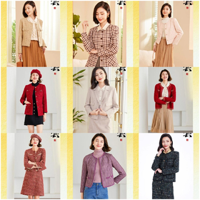 早秋高智感优雅小香风