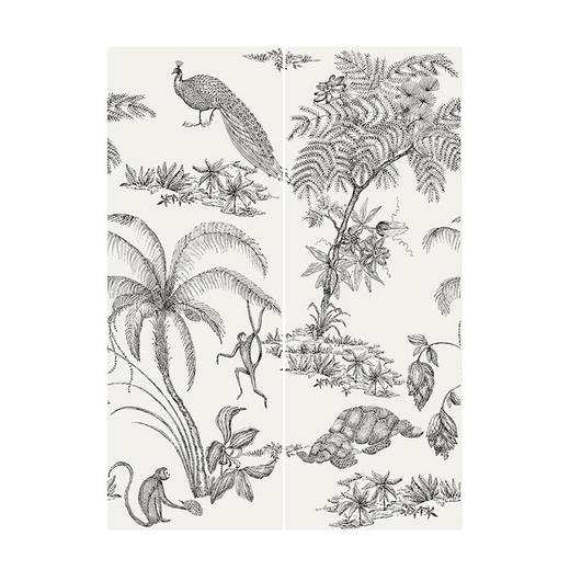 厨房网红小复古300x800地砖厕所瓷砖浴室卫生间猴子花砖墙砖法式 商品图4