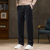 【灯芯绒】【DQ】大依优型大码松紧腰直筒休闲裤长裤男舒适休闲简约百搭加肥加大男装 商品缩略图3