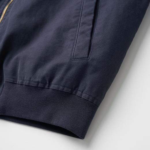 ROMI STUDIO“美式复古”*棉雾面磨毛立领宽松夹棉外套 431W9175 商品图3