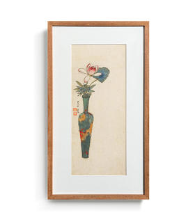 伽罗 JALO 挂画-陈洪绶-花卉册（2个工作日内发货）