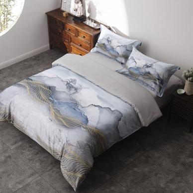 ——————恒源祥云烟缥缈60S全棉数码印花四件套HYX134TJ(代发)（大尺寸） 商品图0