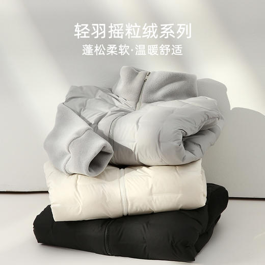（合作款）冬季摇粒绒轻羽绒外套 商品图3