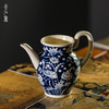 问鼎天石窑白陶泥元青花执壶公杯（一路莲科） 商品缩略图2