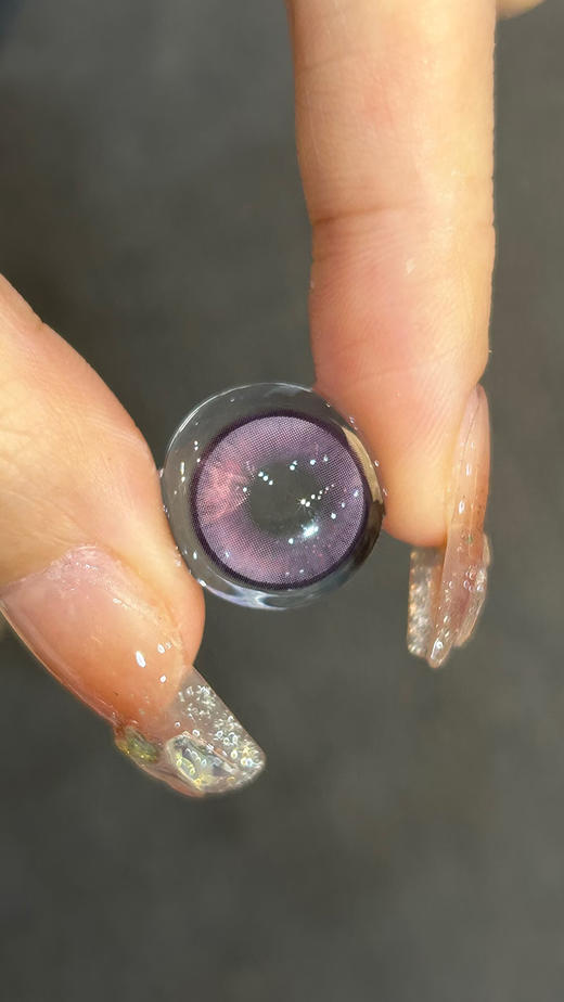 Papadox 薰衣紫雾 月抛 2片 14.5mm 参考着色13.9 基弧8.6 含水42% 韩国进口 商品图5