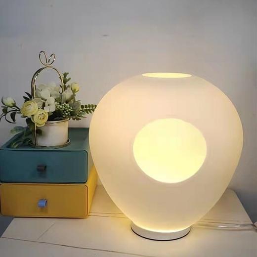 创意花瓶摆件艺术卧室日式台灯设计师插花灯具客厅侘寂风中古装饰 商品图3