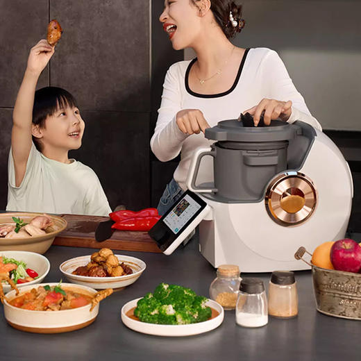乐小美多功能料理机智能锅厨师机家用炒菜机 商品图4