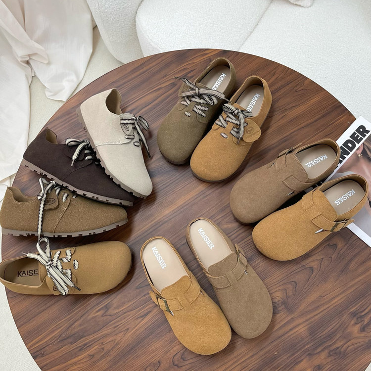 KAISER复古 加绒勃肯鞋 增高厚底 多款 保暖修饰腿型